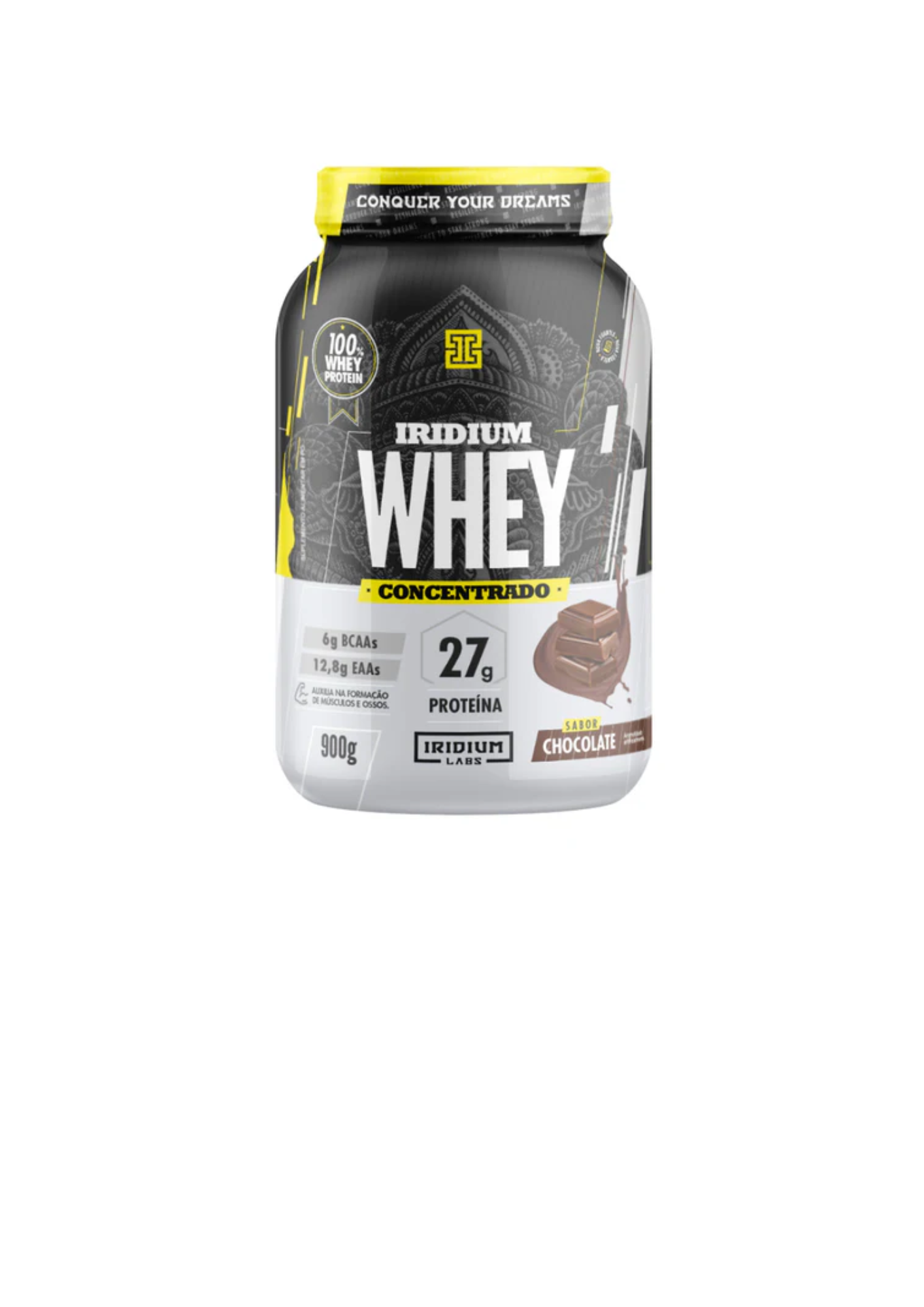 WHEY PROTEIN CONCENTRADO CHOCOLATE 900G