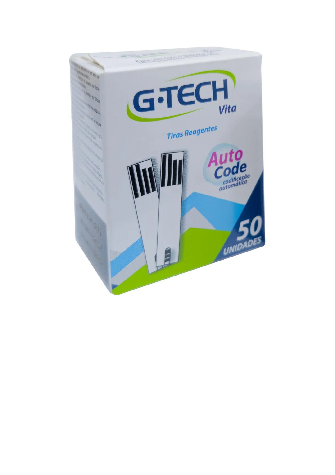 TIRAS P/ TESTE DE GLICOSE VITA CX C/50