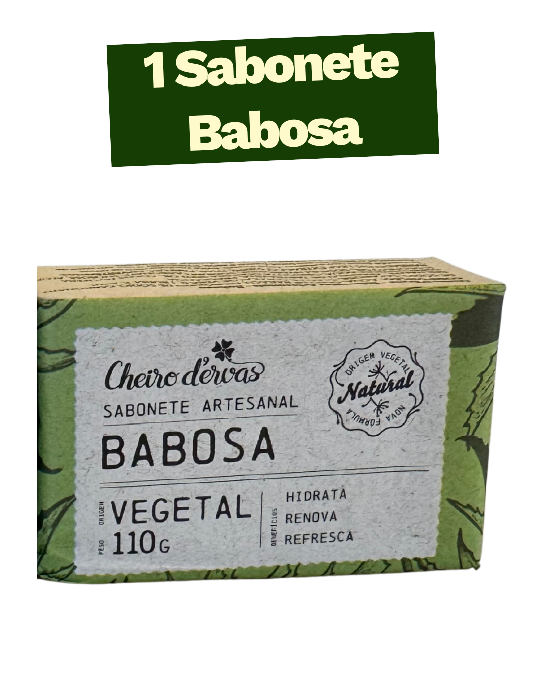 Sabonete Artesanal Babosa - Unidade