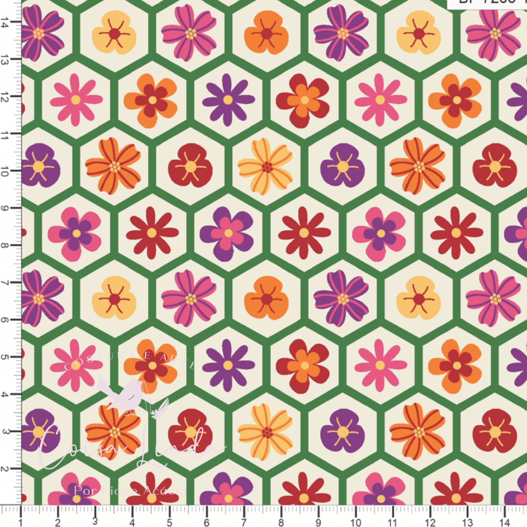 TRICOLINE ESTAMPADA BRISA FLORAL