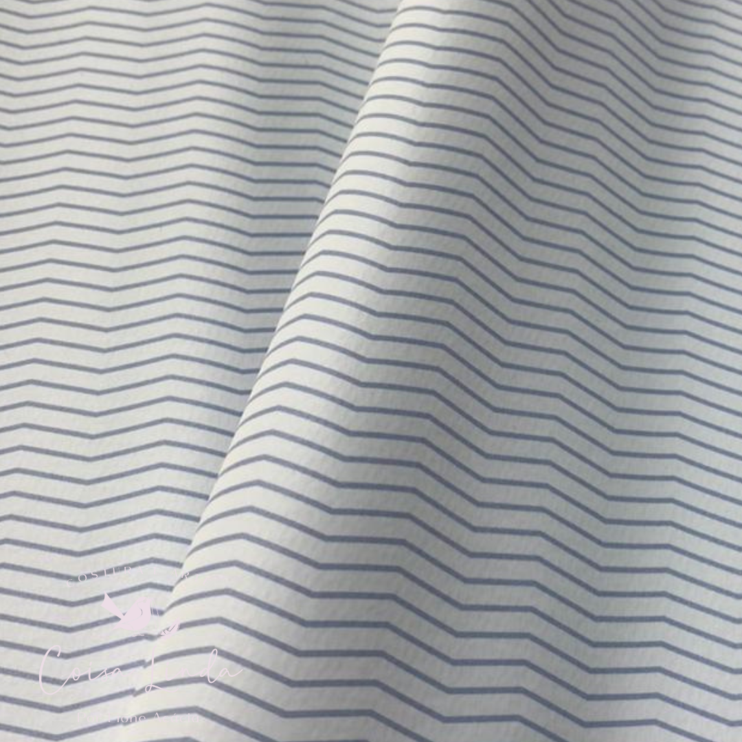 BAGUN CHEVRON AZUL BEBE