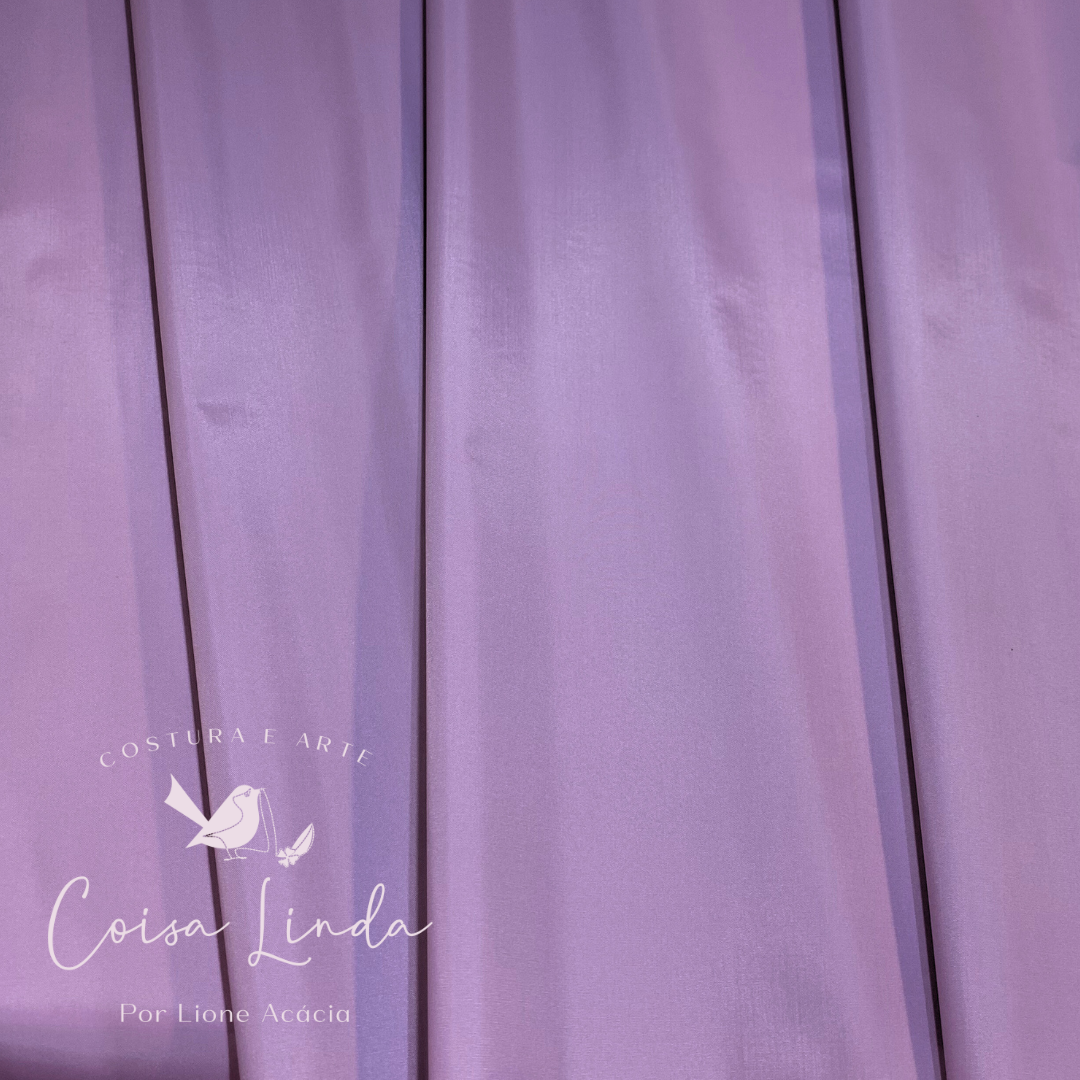 FORRO DE NYLON EMBORRACHADO FINO LILÁS