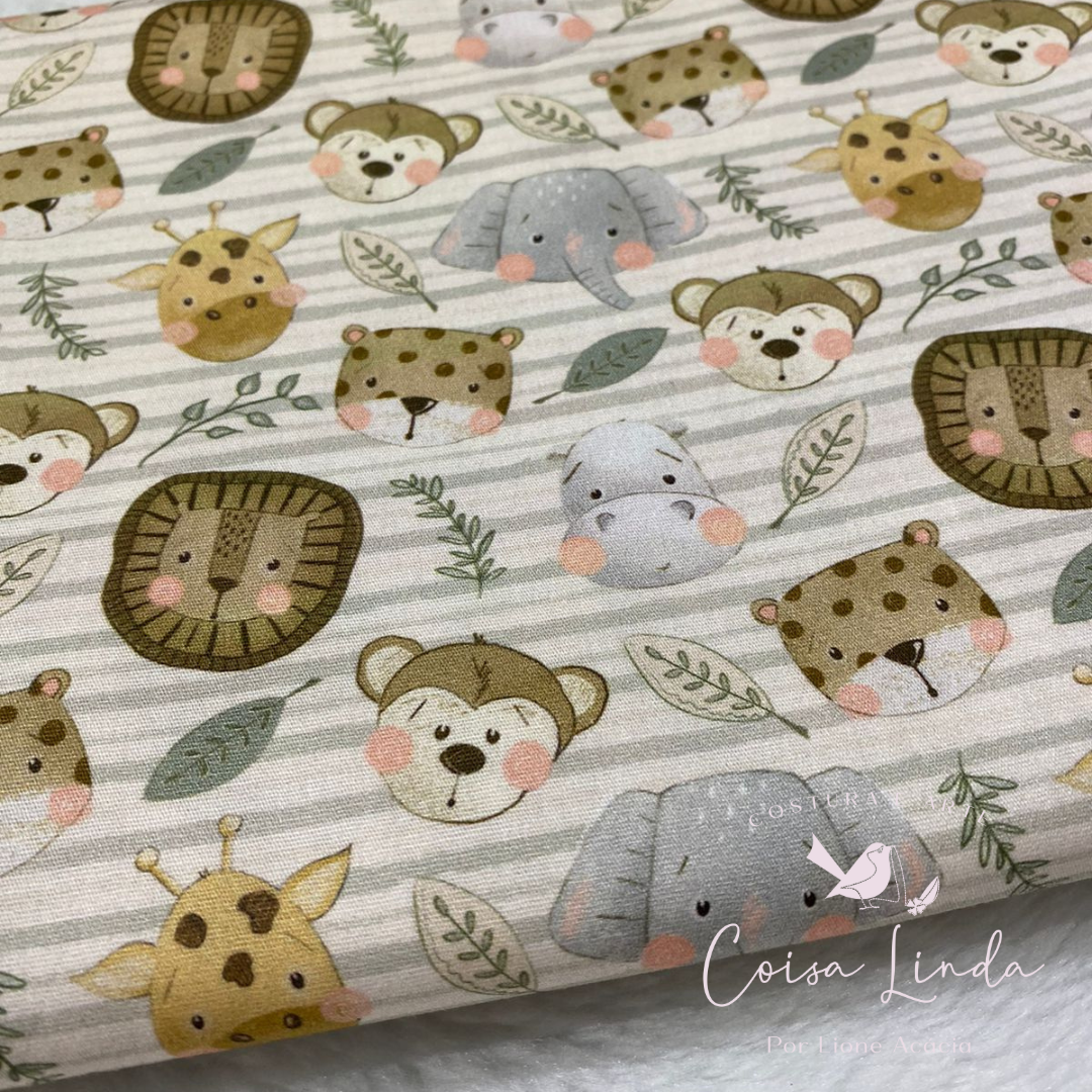 TRICOLINE DIGITAL FUXICOS E FRICOTES ROSTOS SAFARI