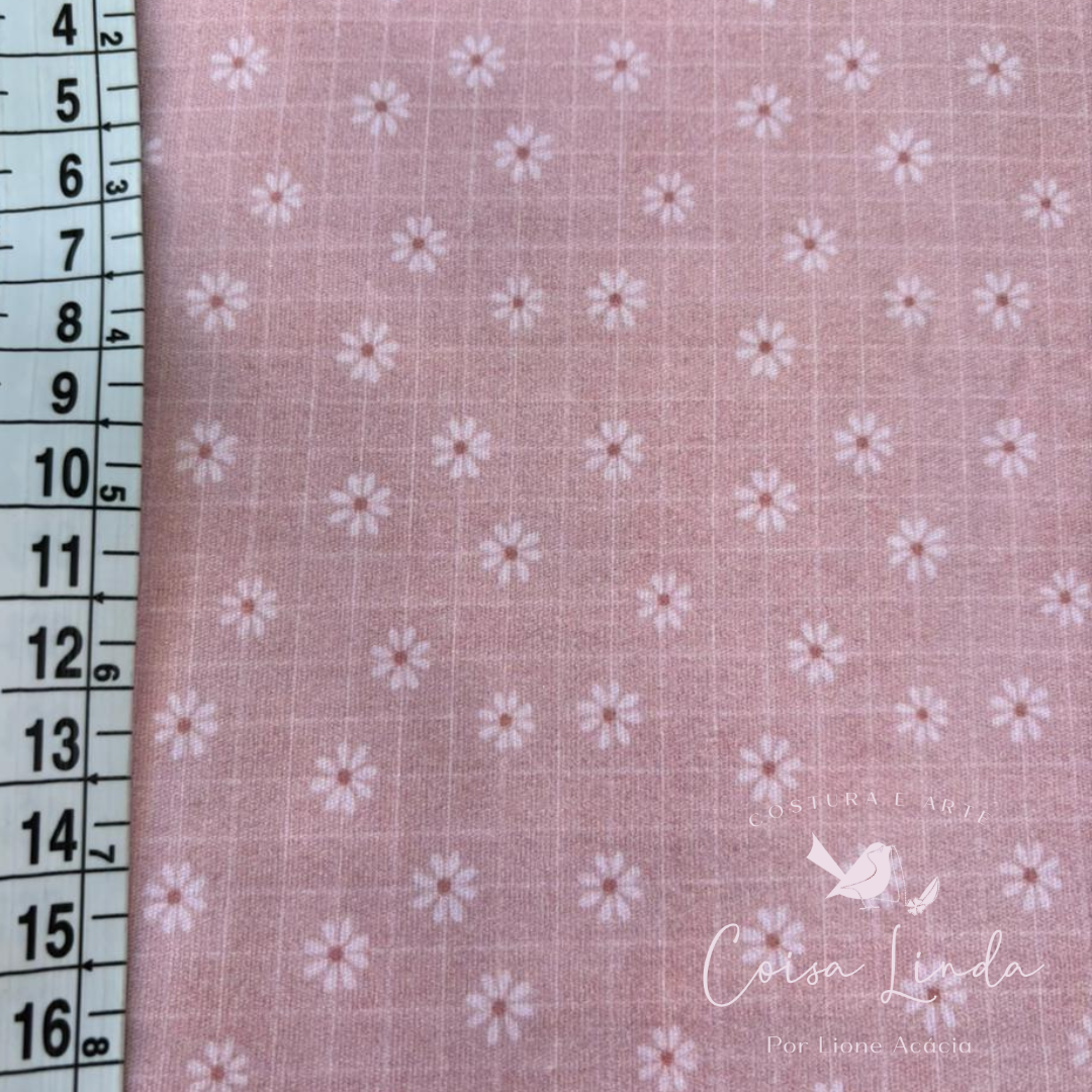 TRICOLINE DIGITAL ROSA MINI FLOR