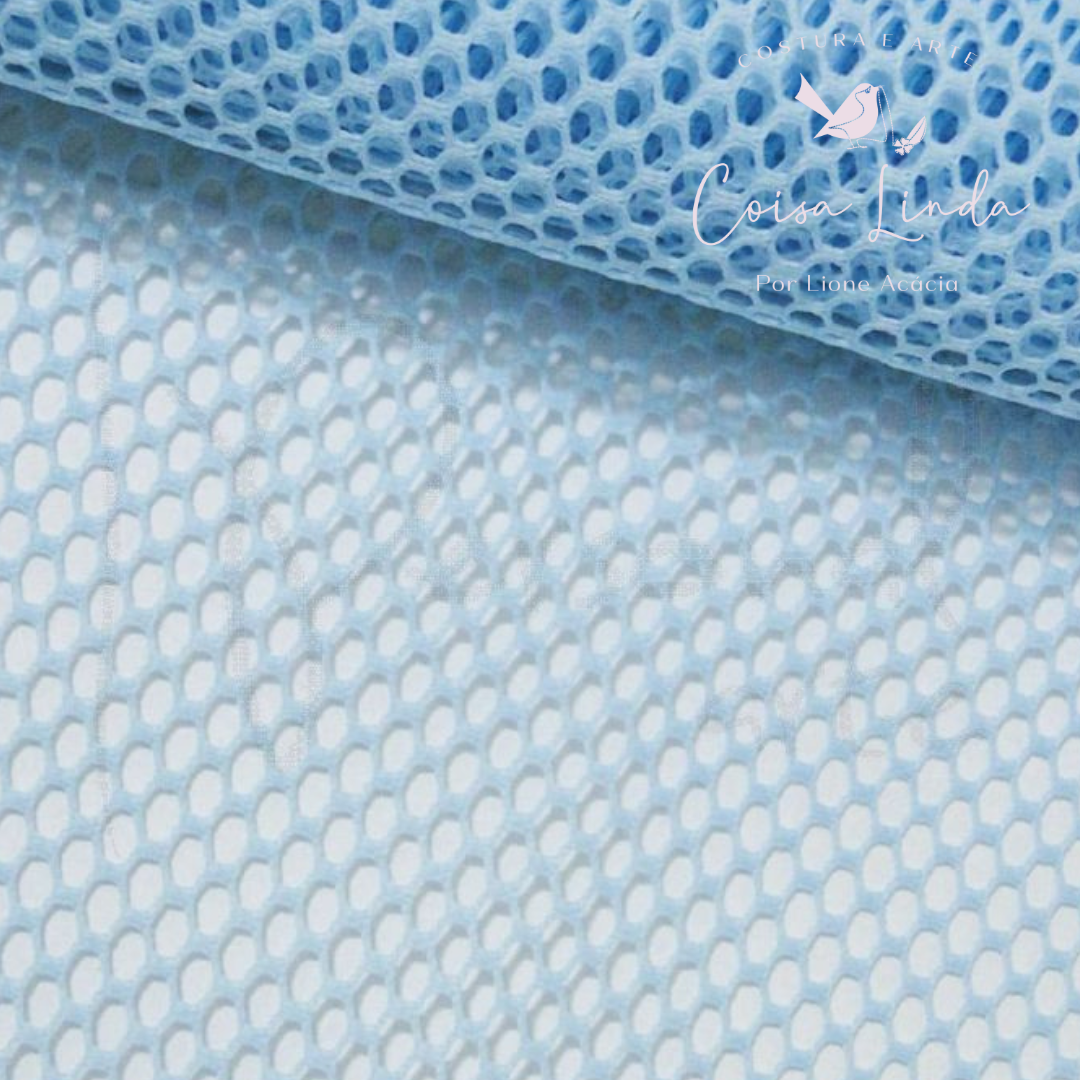 TELA ENGOMADA VOLEI AZUL BEBÊ