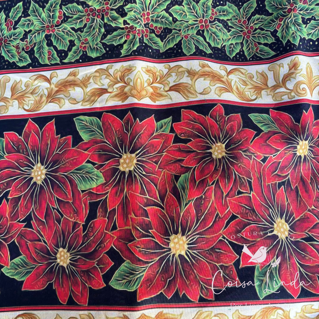 TRICOLINE DIGITAL BARRADO NATALINO VINTAGE