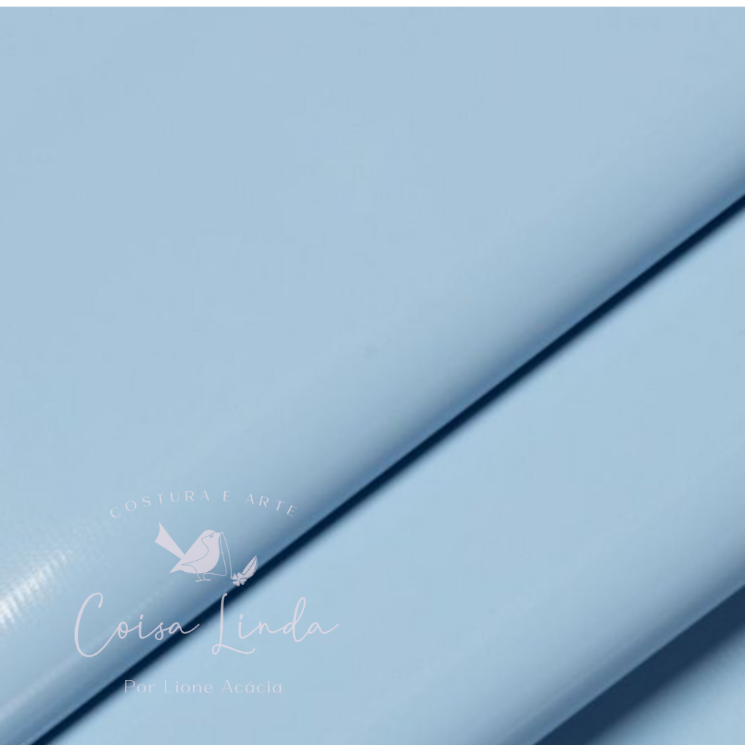 SINTÉTICO MONTANA VERNIZ  - AZUL BEBE