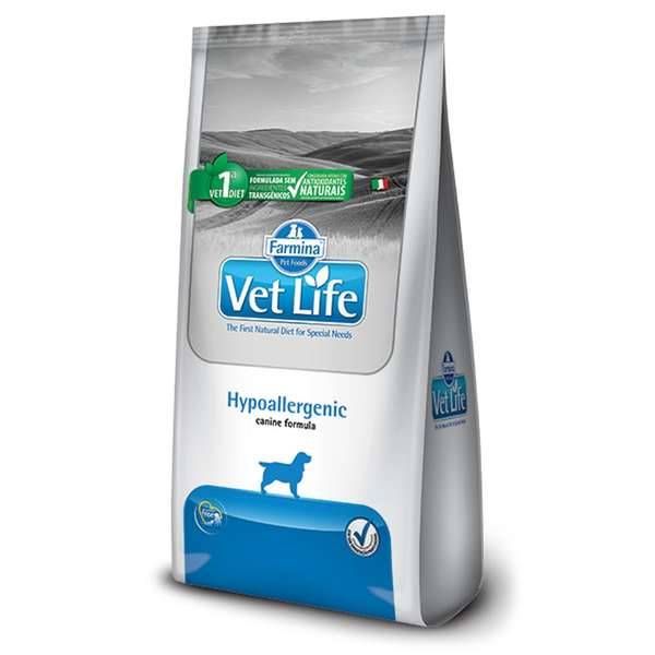 Ração Vet Life Natural Hypoallergenic para Cães Adultos 10,1kg