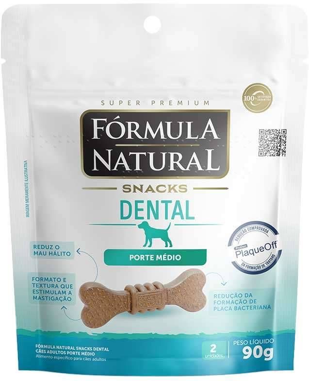 Snack Fórmula Natural Dental Mini para Cães 100g 