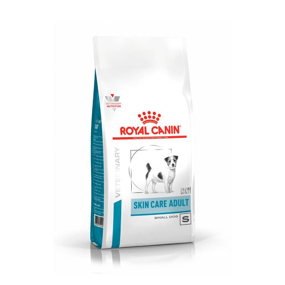 Ração Seca Royal Canin Veterinary Diet Skin Care Small Dog para Cães Adultos de Porte Pequeno com Sensibilidades de Pele 7,5kg