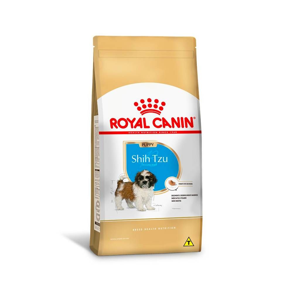 Ração Seca Royal Canin Puppy para Cães Filhotes da Raça Shih Tzu 7,5kg