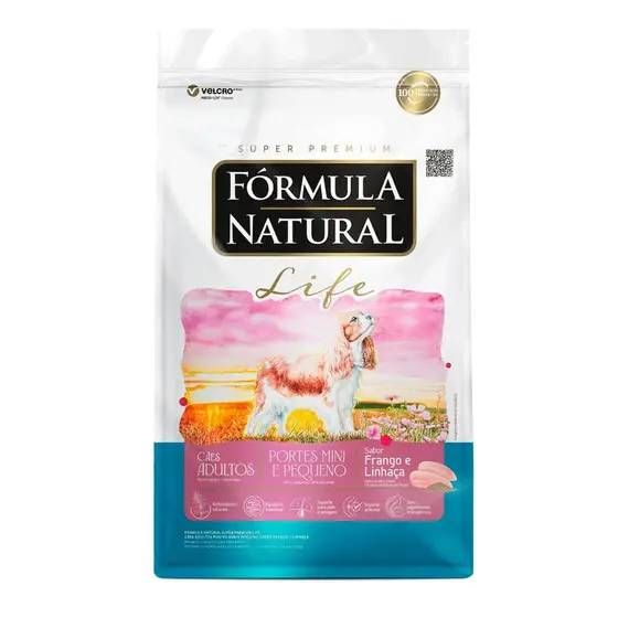 Ração Fórmula Natural para Cães Adultos Raças Mini - 1kg\n
