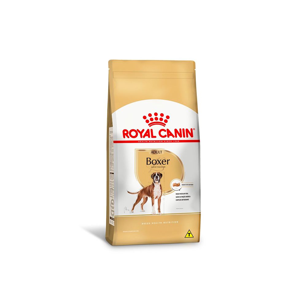 Ração Royal Canin para Cães Adultos da Raça Boxer 10,1kg