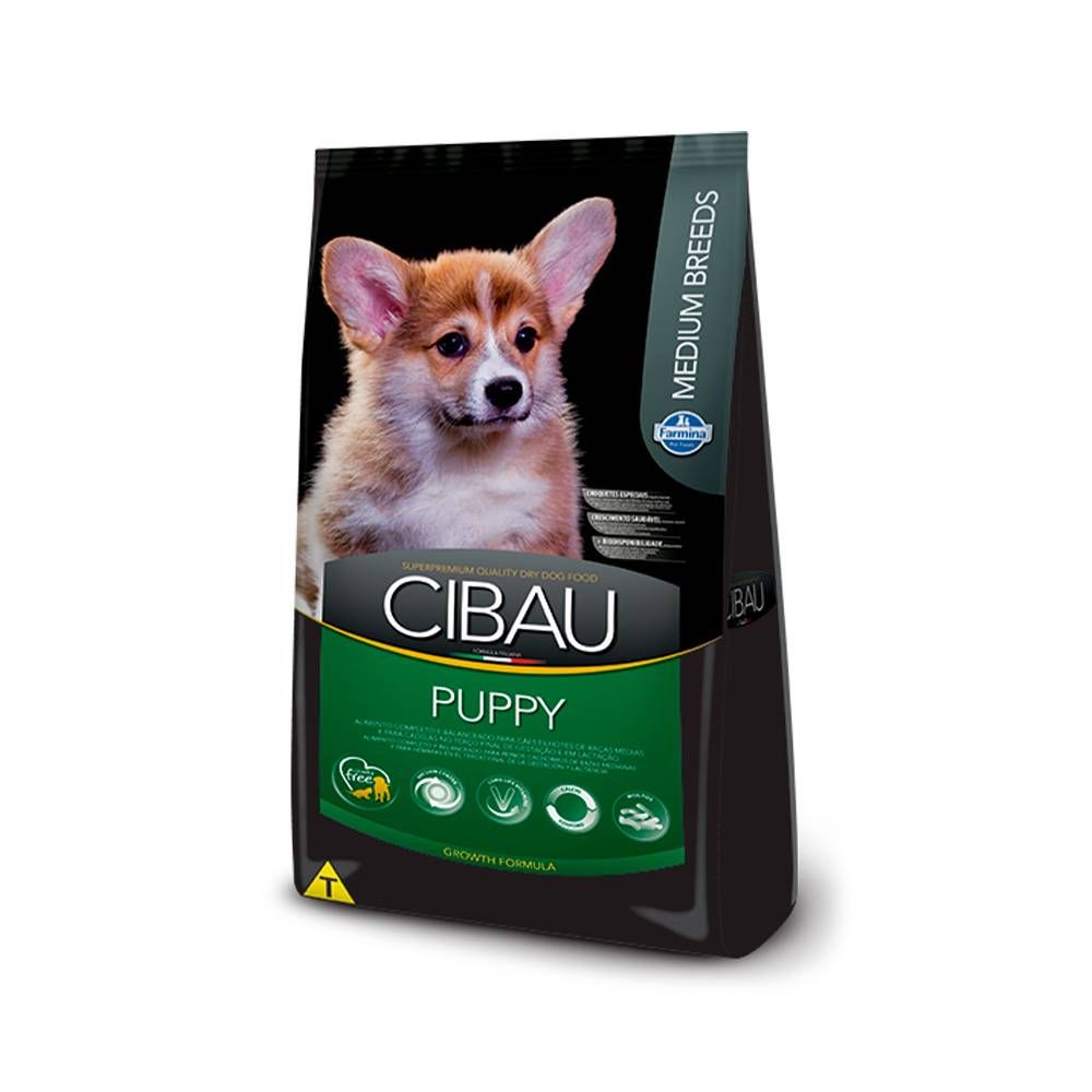 Ração Cibau para Cães Filhotes de Porte Médio - 15kg