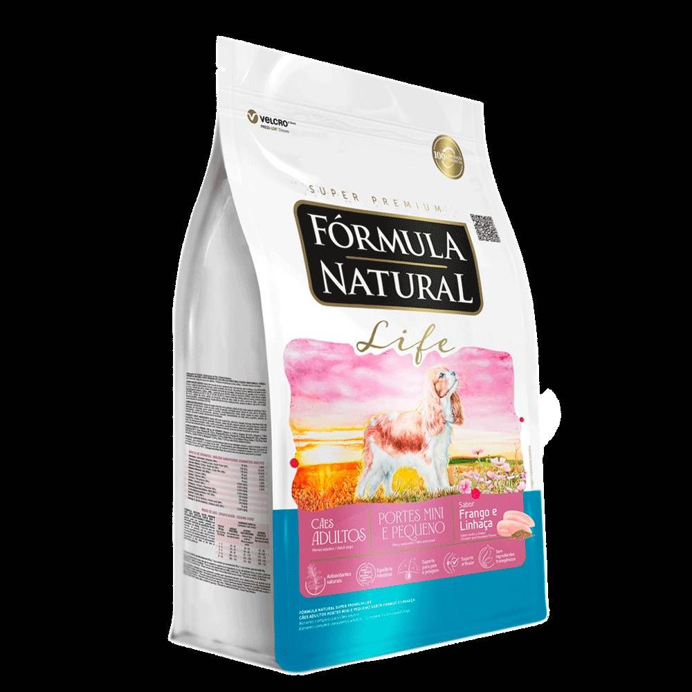 Ração Fórmula Natural para Cães Adultos Raças Mini - 2,5kg\n