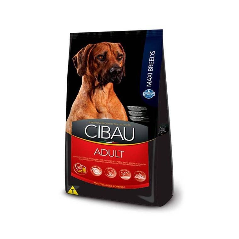 Ração Cibau Maxi Breeds para Cães Adultos de Raças Grandes e Gigantes - 15kg

