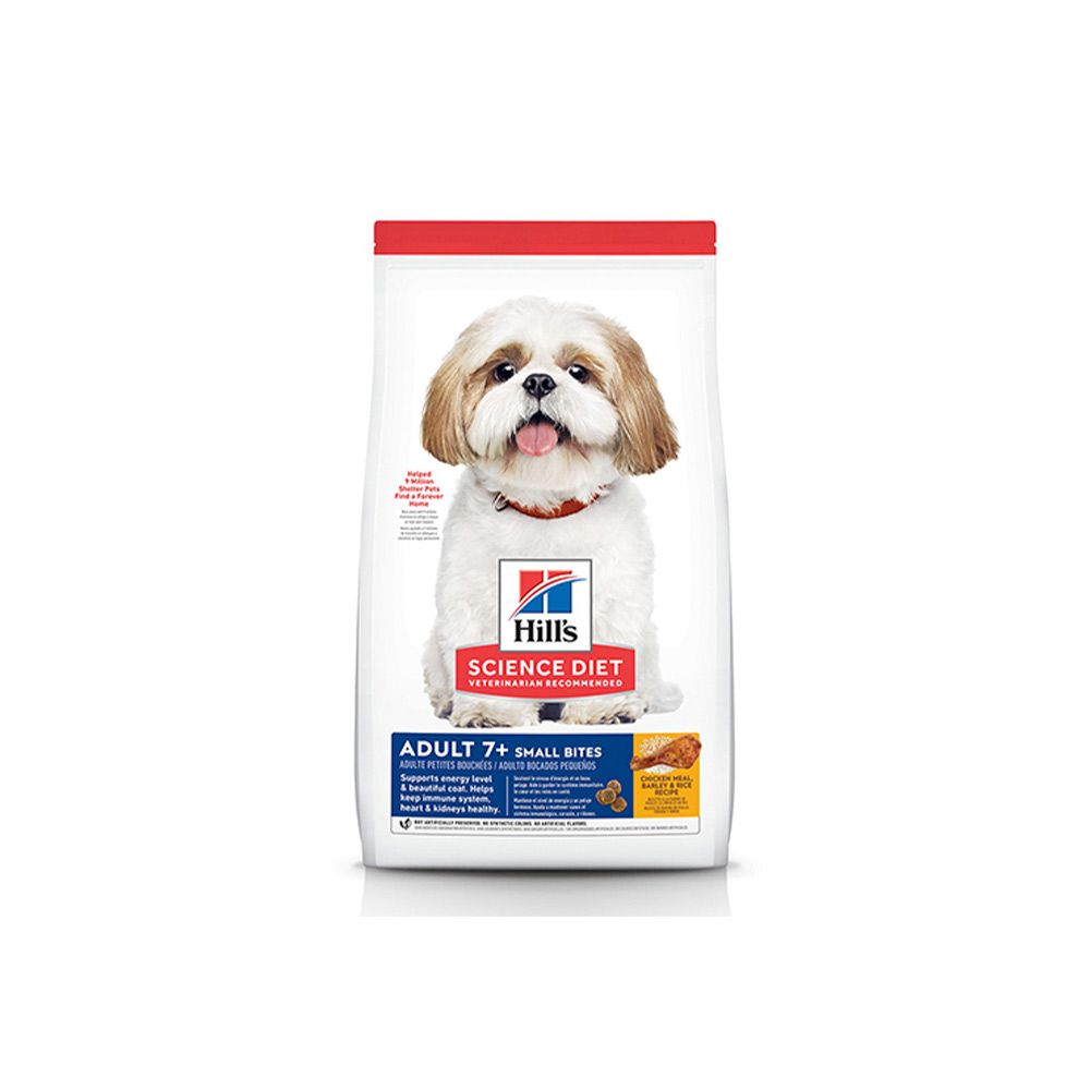 Ração Hill's Science Diet Adulto 7+ Pedaços Pequenos para Cães Idosos Sabor Frango 2.26 kg
