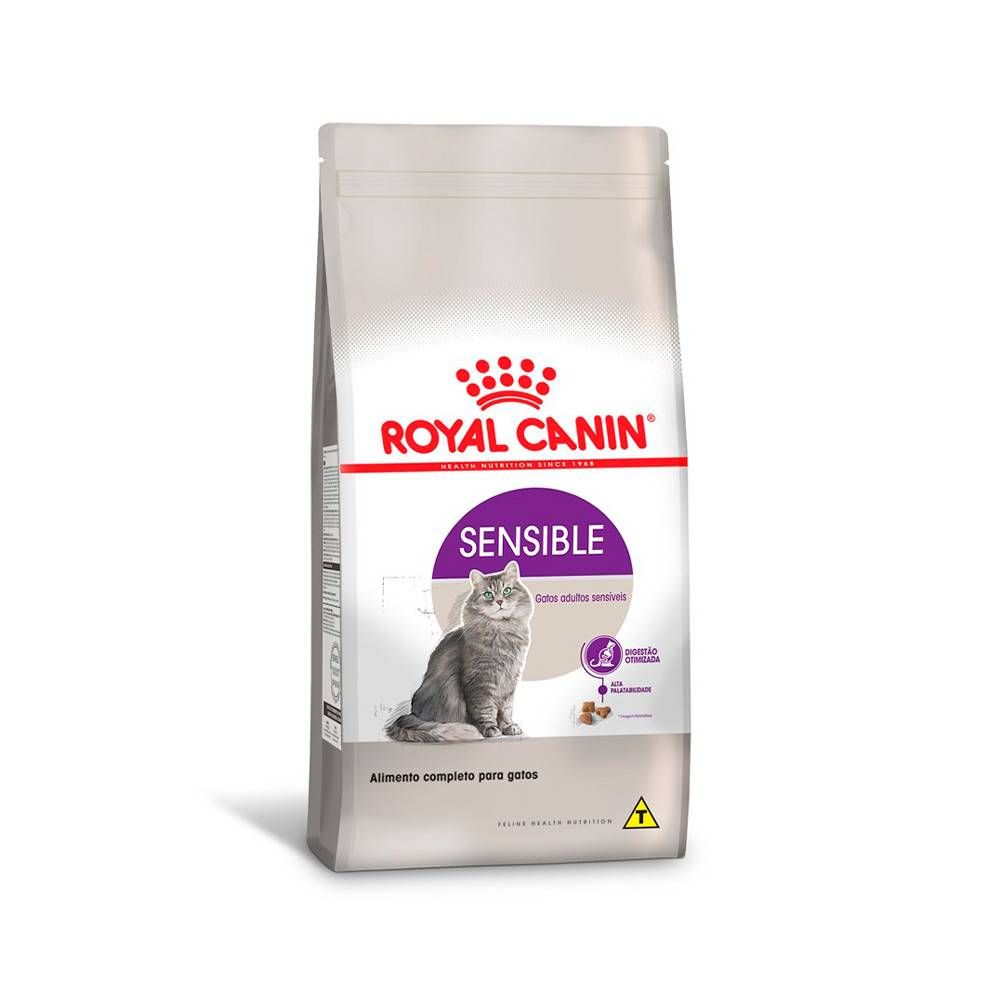 Ração Royal Canin Sensible para Gatos Adultos 7,5kg