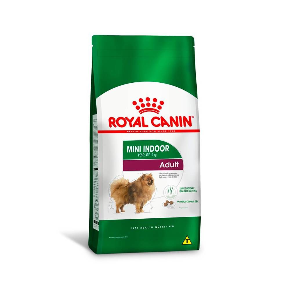 Ração  Royal Canin Mini Indoor Adult para Cães Adultos de Porte Pequeno 2,5kg