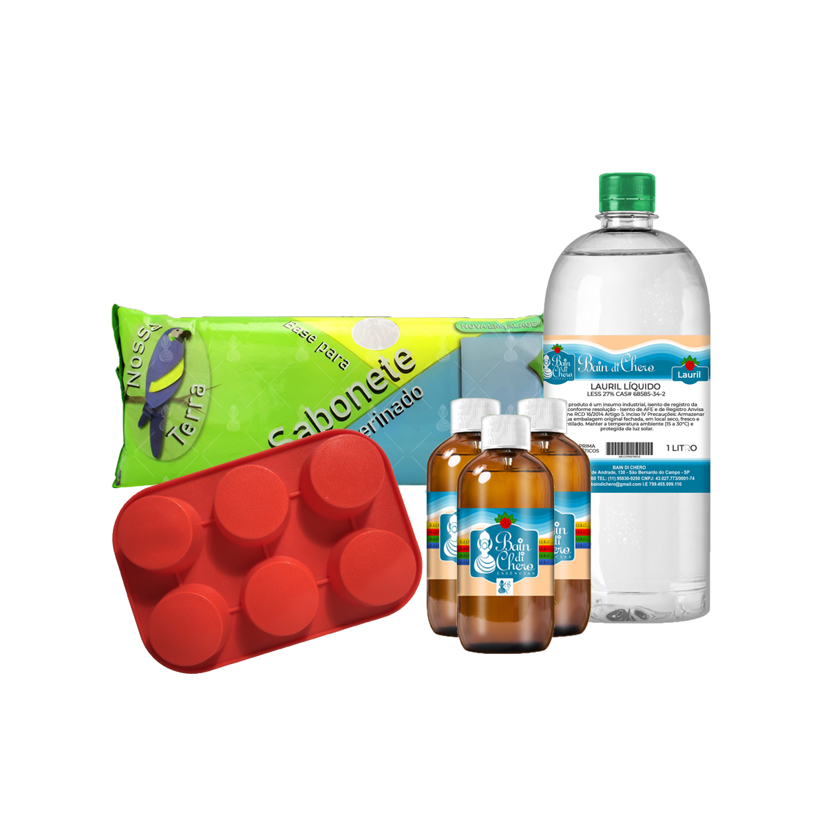 Kit Iniciante de Saboaria Básico