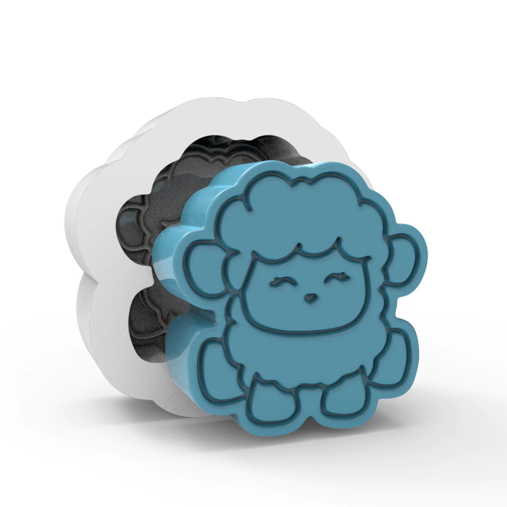 Molde de Silicone Ovelha | Ovelhinha para Sabonetes, Velas e Resina Artesanal