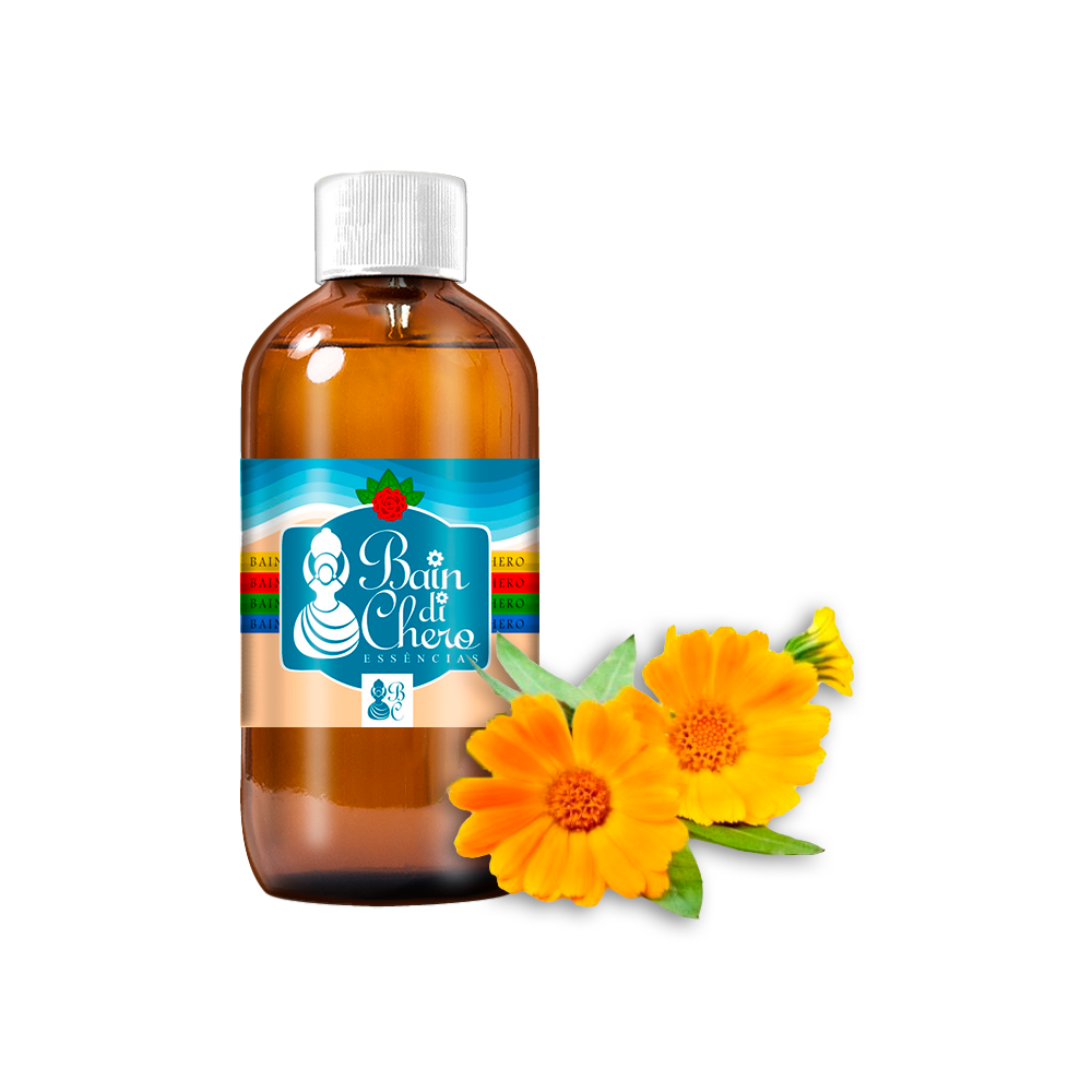 Essência Aromática Concentrada Lipossolúvel (Óleo) de Calêndula