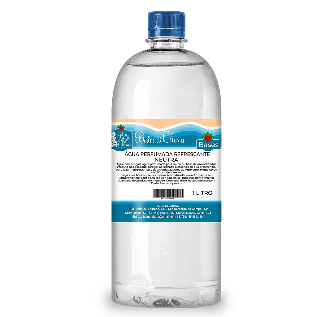 Base Água Perfumada Bain Di Chero 1L