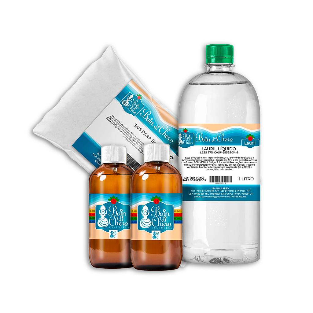 Kit Iniciante Básico para Produção de Escalda Pés