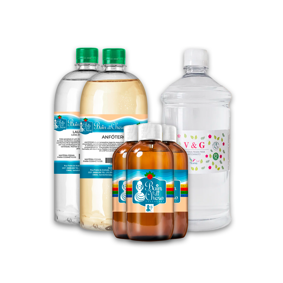 Kit Iniciante Sabonete Líquido Essencial