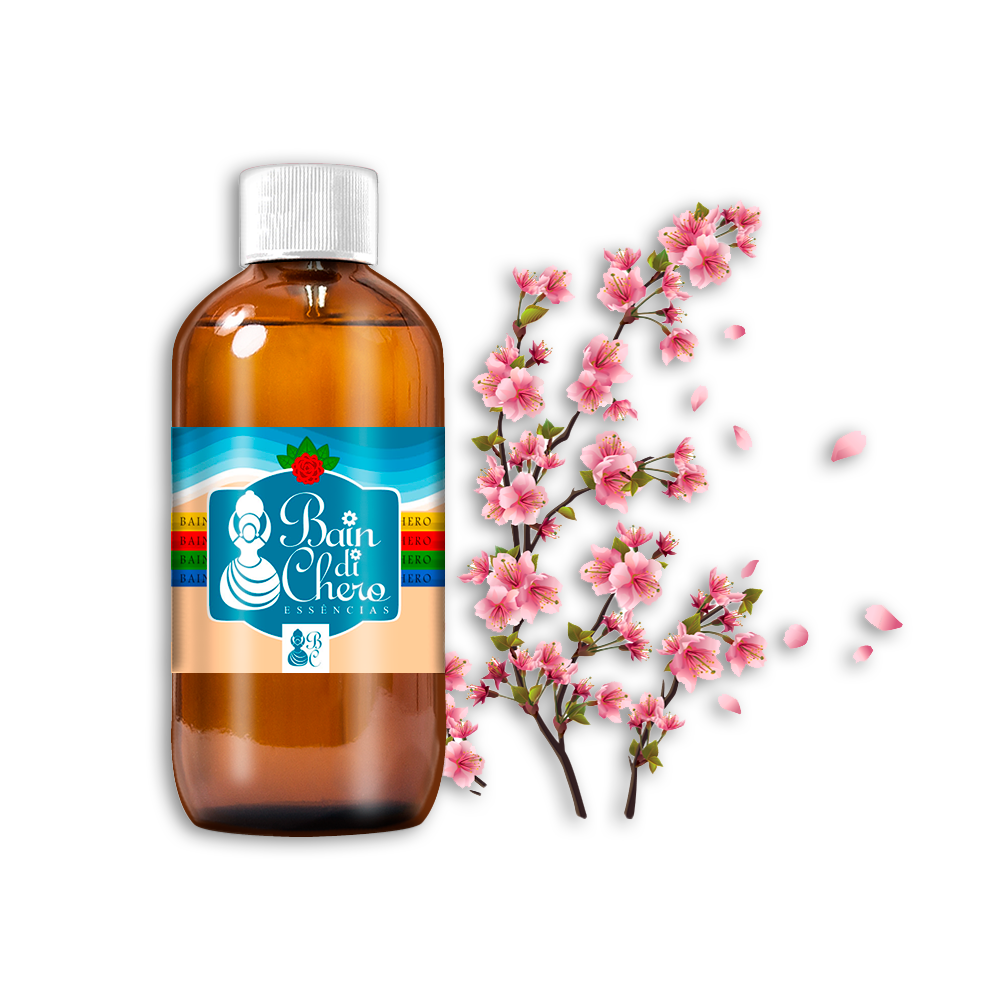 Essência Aromática Concentrada Lipossolúvel (Óleo) de Flor de Cerejeira