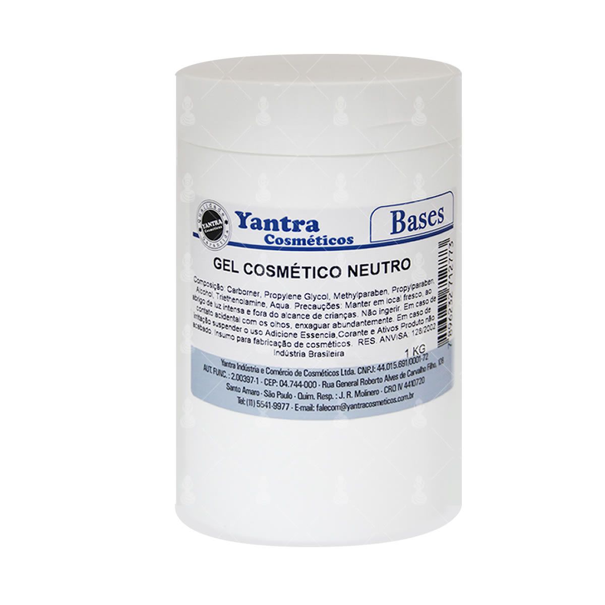 Base Gel Cosmético Neutro Yantra 1Kg