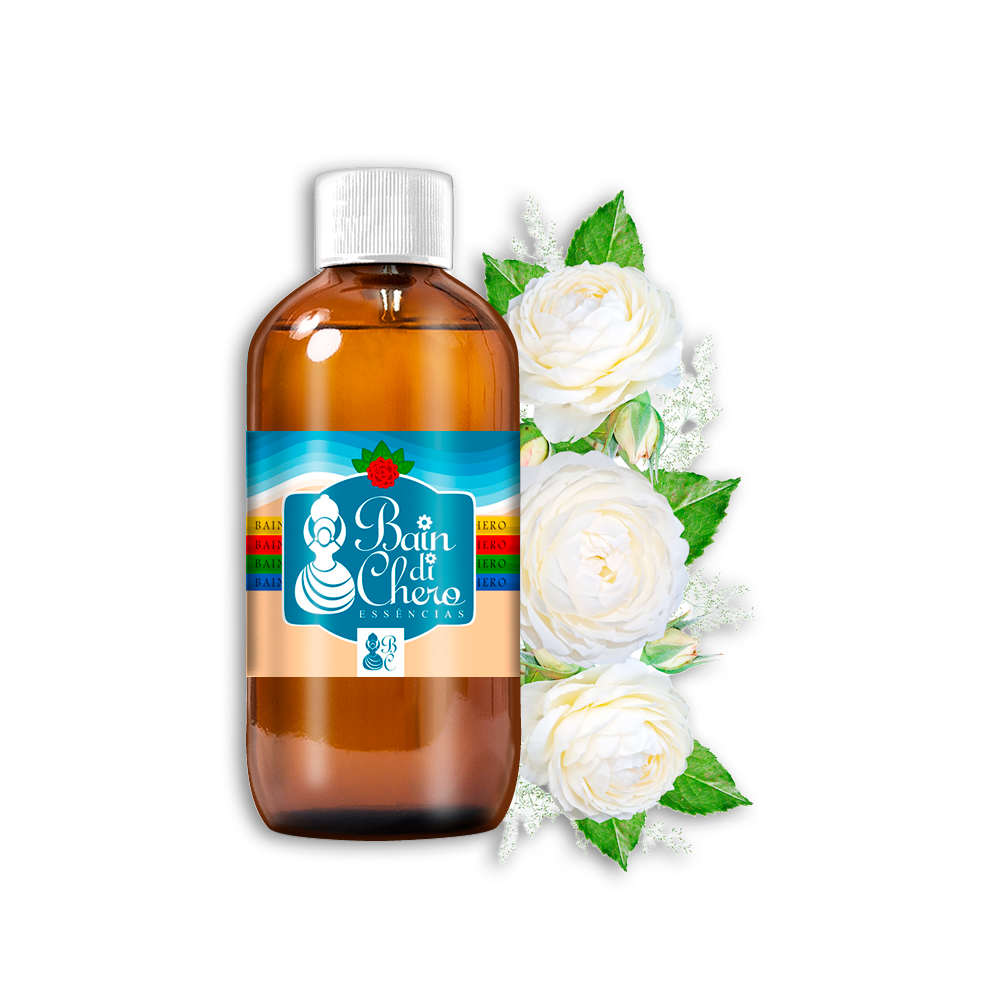 Essência para Perfume e Cosméticos de Rosas Brancas a base de Água