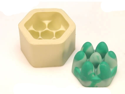 Molde de Silicone Massageador