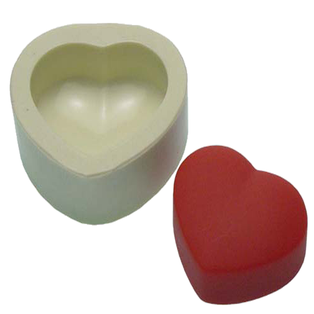 Molde de Silicone Coração Grande