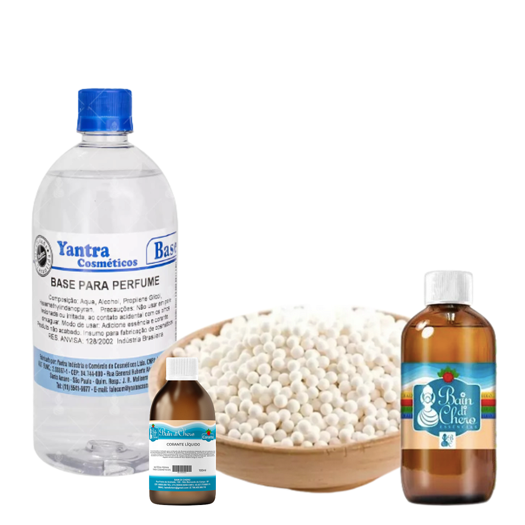 Kit Iniciante para Produção de Sachês Perfumados com Sagu 1kg