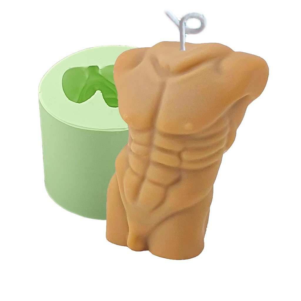 Molde de Silicone Corpo Masculino