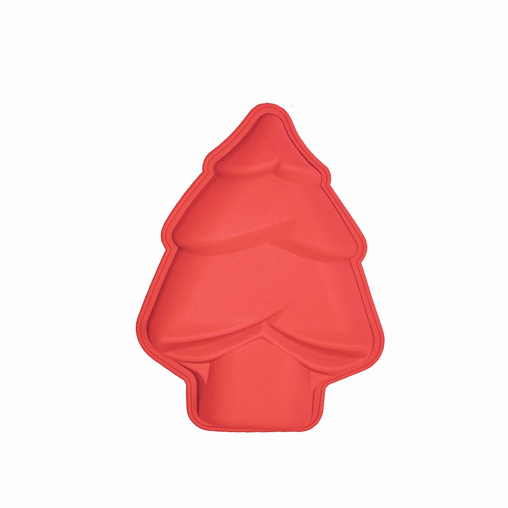 Molde de Silicone Árvore de Natal Pequena
