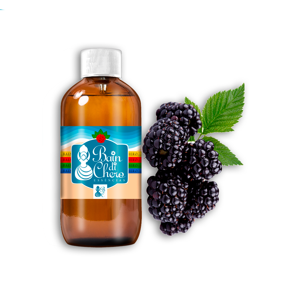 Essência Aromática Concentrada Hidrossolúvel (Água) de Amora Negra
