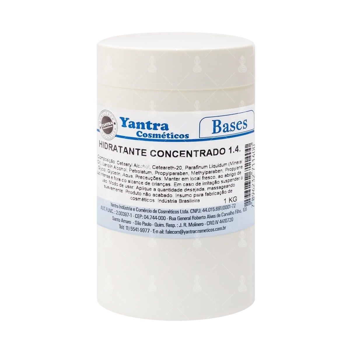 Base Creme Hidratante Concentrado Yantra 1.4 1 kg - Rende ate 4kg