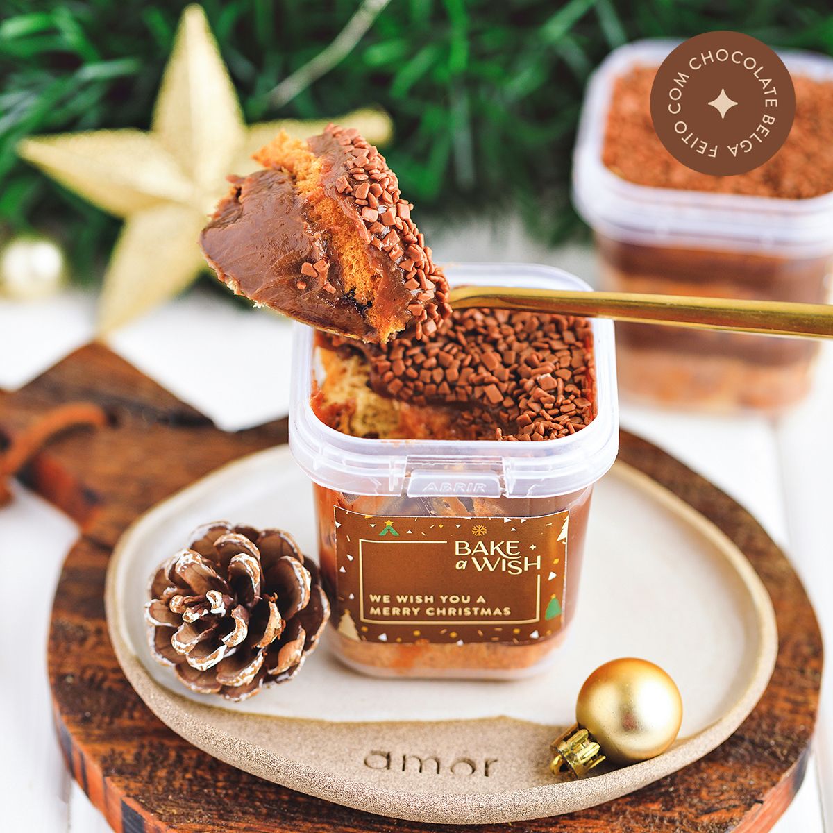 Potettone Brigadeiro Plastico