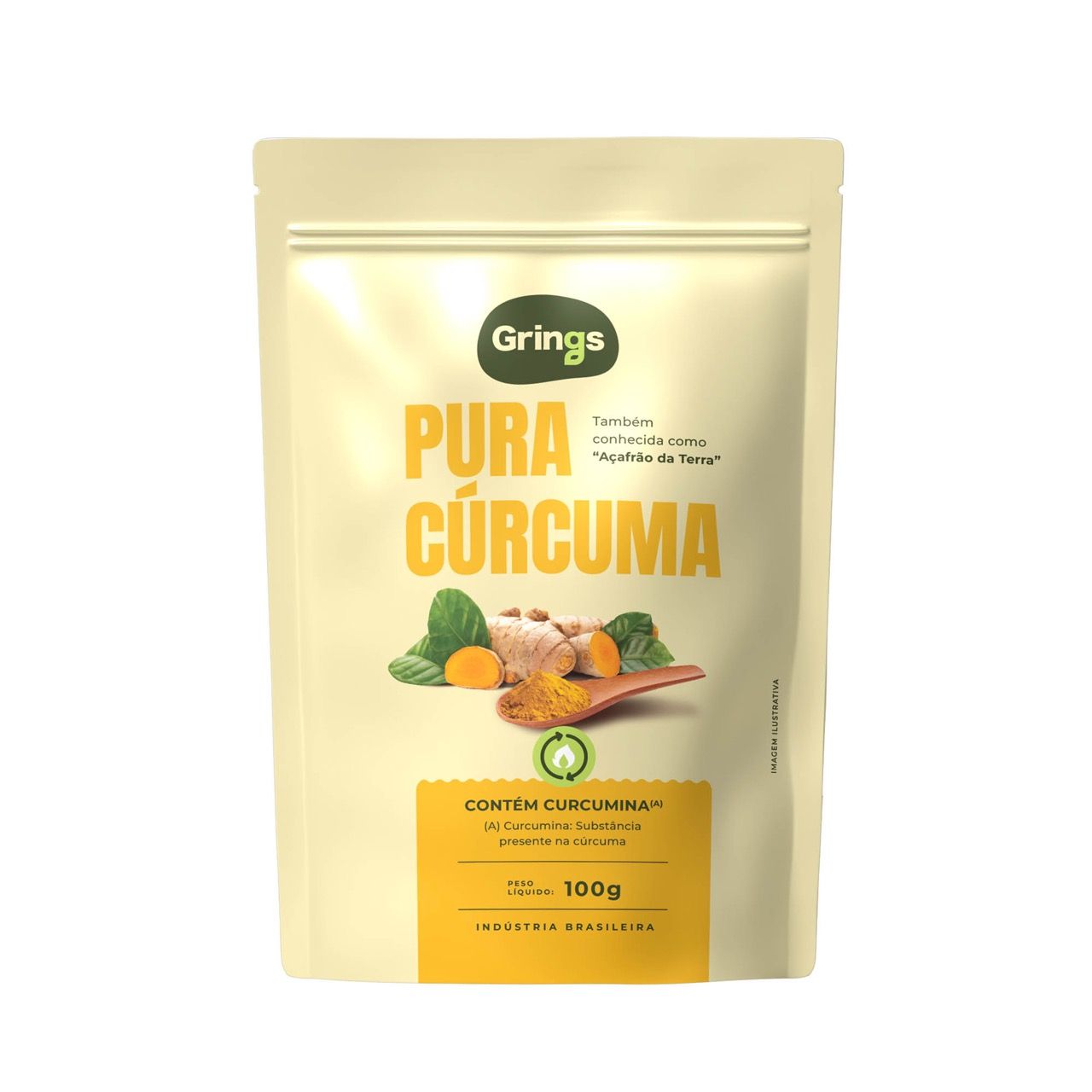 Pura Cúrcuma - 100g - Grings