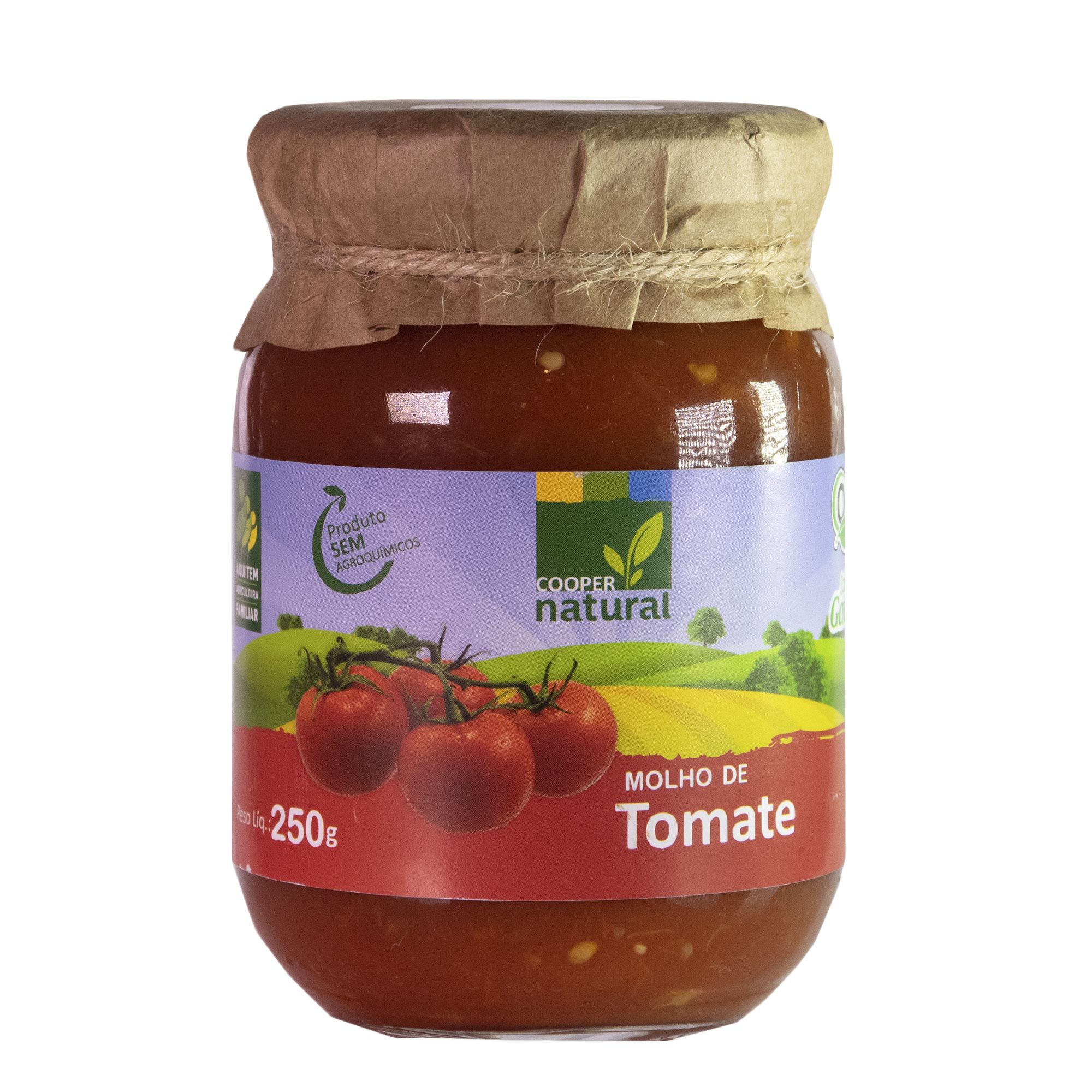 Molho de Tomate Concentrado - 250g - Coopernatural