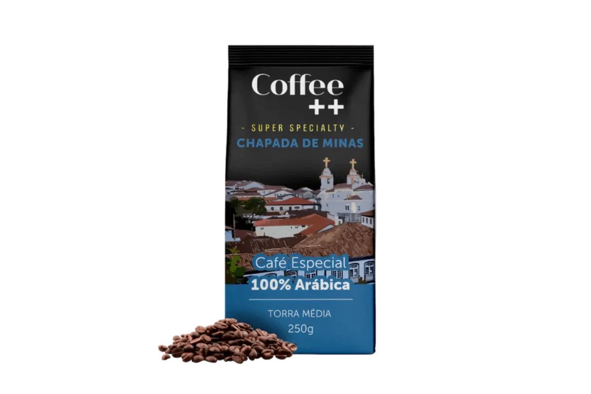 Café Chapada de Minas - Grãos Torrados 250g - COFFEE ++