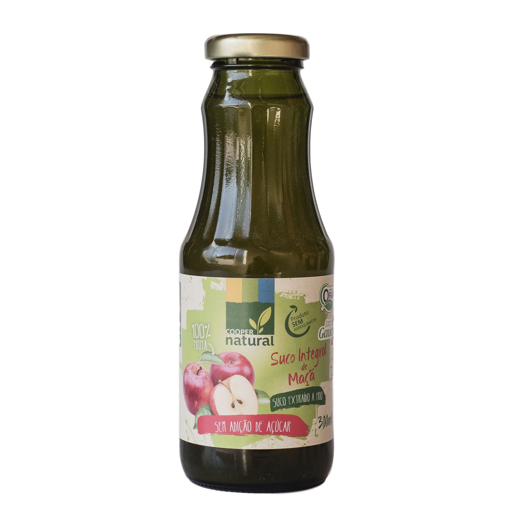 Suco de Maçã Integral - 300ml - Coopernatural