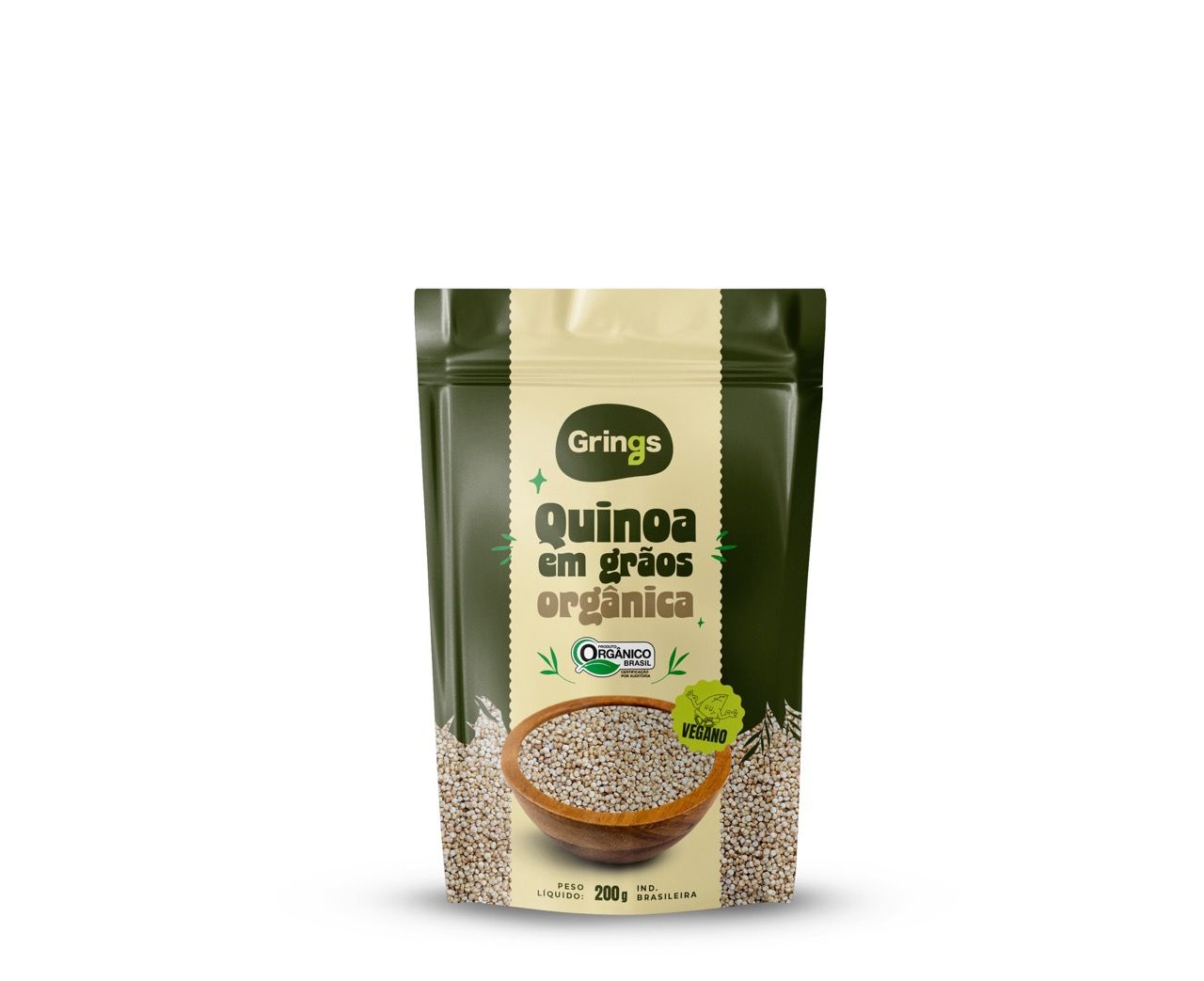 Quinoa em Grãos - Orgânica - 200g - Grings
