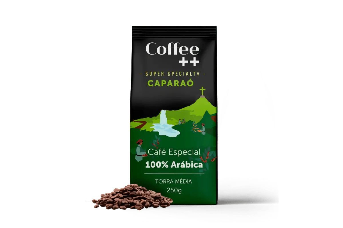 Café Caparaó - Grãos Torrados - 250g - COFFEE ++