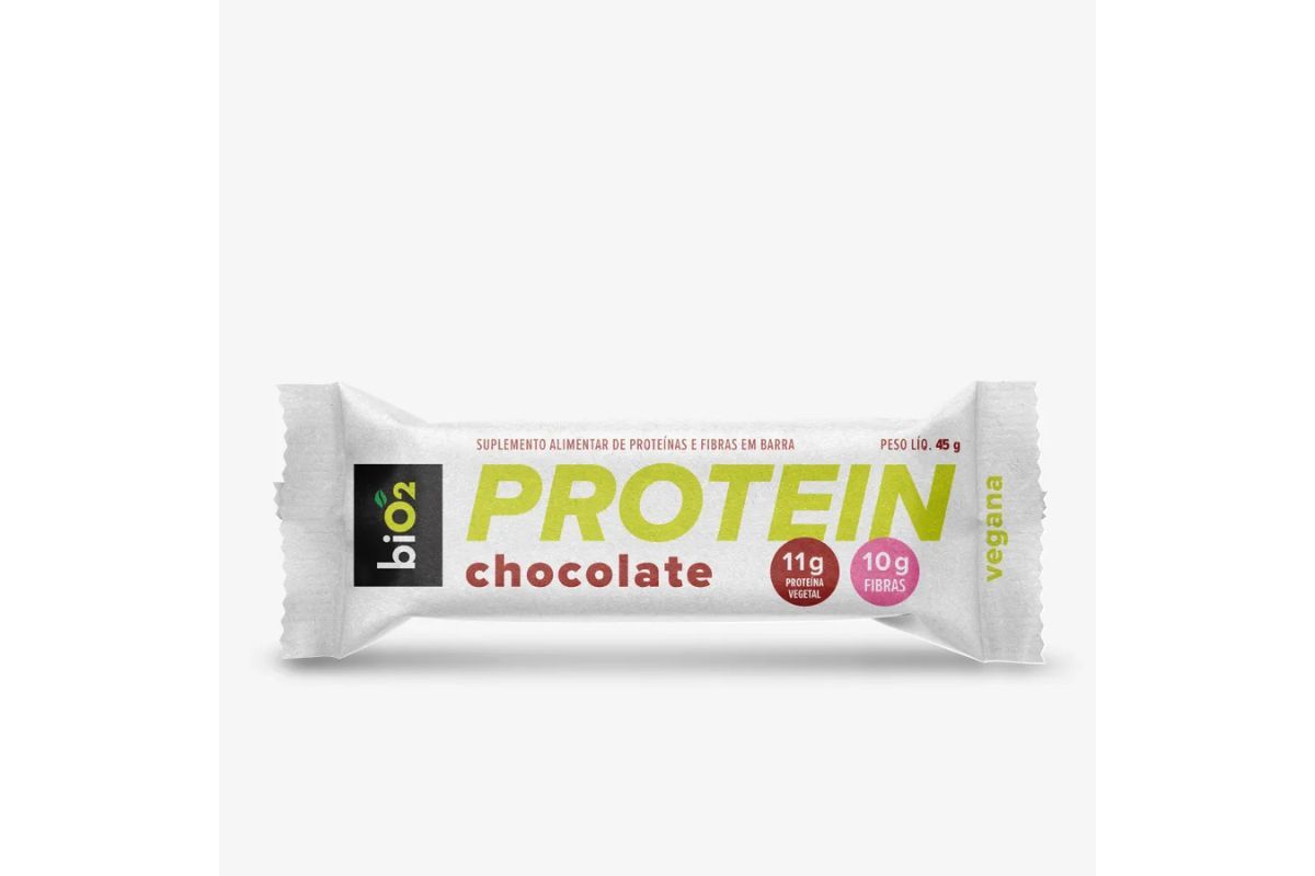 biO2 Protein + Fibras Bar Chocolate 45 g