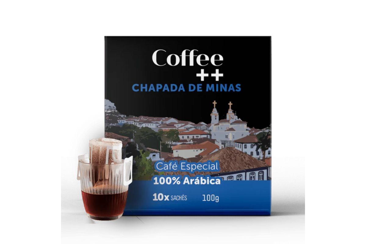 Café Chapada de Minas Drip - 10 Sachês - COFFEE ++