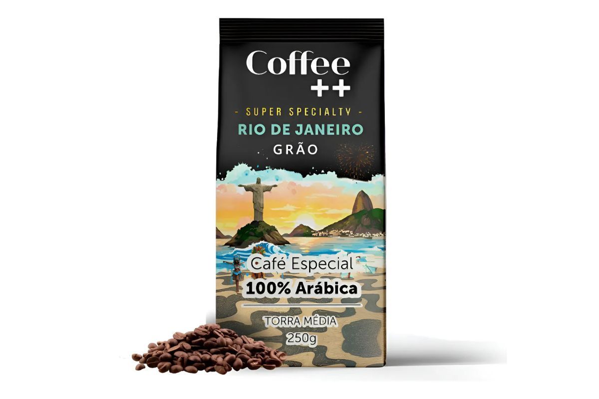 Café Rio de Janeiro - Grãos Torrados - 250g - COFFEE ++