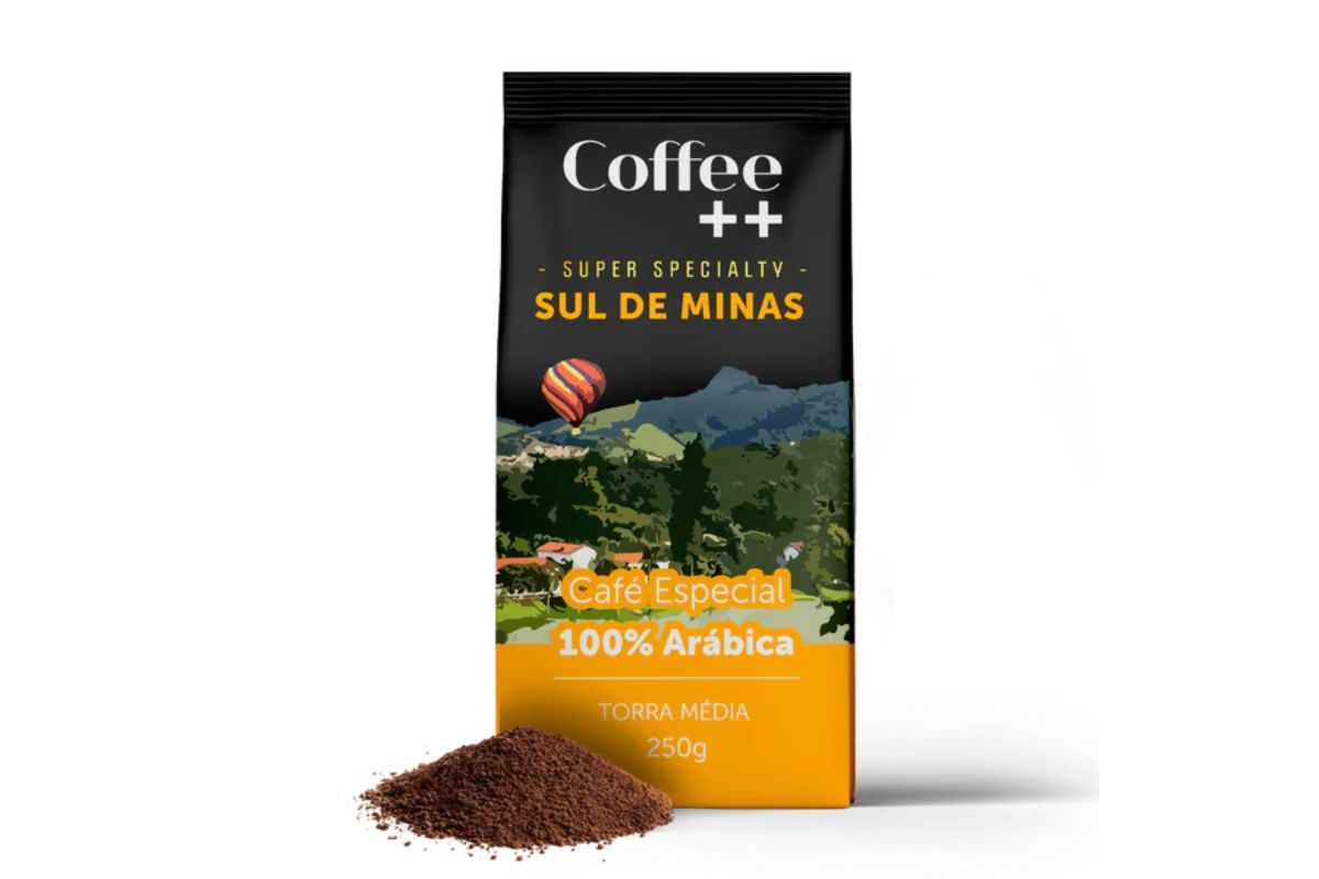 Café Sul de Minas Torrado e Moído - 250g - COFFEE ++